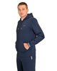 Immagine di KEY UP - FELPA BLU DA UOMO  FULL ZIP E CAPPUCCIO