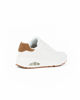 Immagine di SKECHERS - UNO - SUITED ON AIR - Sneakers bianca da uomo con soletta in memory foam