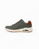 Immagine di SKECHERS - UNO - SUITED ON AIR - Sneakers verde da uomo con soletta in memory foam