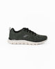 Immagine di SKECHERS - TRACK - FRONT RUBBER - Sneakers nera/verde da uomo con soletta ammortizzata in memory foam