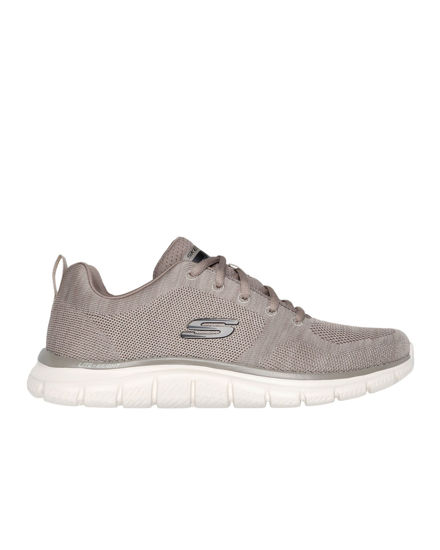Immagine di SKECHERS - TRACK - FRONT RUBBER - Sneakers taupe da uomo con soletta ammortizzata in memory foam