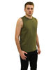 Immagine di KEY UP - TSHIRT SMANICATA VERDE OLIVA DA UOMO IN COTONE JERSEY (STANDARD OEKO-TEX)