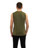 Immagine di KEY UP - TSHIRT SMANICATA VERDE OLIVA DA UOMO IN COTONE JERSEY (STANDARD OEKO-TEX)