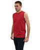 Immagine di KEY UP - TSHIRT SMANICATA ROSSA DA UOMO IN COTONE JERSEY (STANDARD OEKO-TEX)