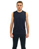 Immagine di KEY UP - TSHIRT SMANICATA BLU DA UOMO IN COTONE JERSEY (STANDARD OEKO-TEX)