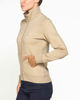 Immagine di CARRERA - FELPA BEIGE FULL ZIP COLLO ALTO IN TESSUTO FELPATO