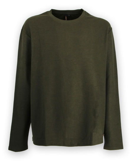 Immagine di YELLOW DOG - TSHIRT MANICA LUNGA MILITARE CON LAVORAZIONE A NIDO D'APE