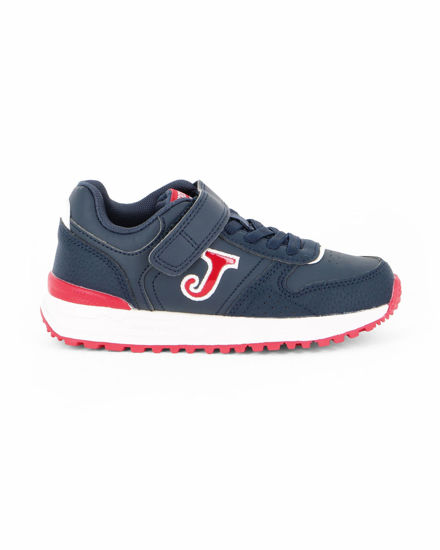 Immagine di JOMA - Scarpa da bambino blu con dettagli rossi - JTORW2503VC