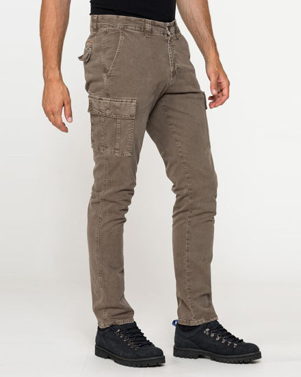 Immagine di CARRERA - PANTALONE TORTORA DA UOMO CON TASCHE LATERALI