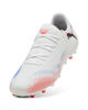 Immagine di PUMA - Scarpa da calcio  bianca con dettagli blu e arancioni - FUTURE 8 PLAY MG