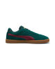 Immagine di PUMA - Scarpa verde scuro con dettagli bordeaux - PUMA CLUB II ERA SUEDE