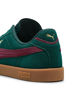 Immagine di PUMA - Scarpa verde scuro con dettagli bordeaux - PUMA CLUB II ERA SUEDE
