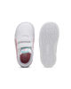 Immagine di PUMA - Scarpa da bambina bianca con dettagli rosa e azzurro - CARINA 3.0 SPACE BELLE V INF