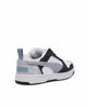Immagine di PUMA - Scarpa da ragazza bianca/nera con dettagli lilla - REBOUND V6 LO SPACE BELLE JR