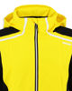 Immagine di BRUGI - Tuta da sci donna gialla e nera impermeabile traspirante idrorepellente antivento