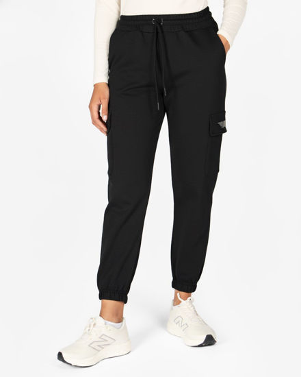 Immagine di GOLA -PANTALONE NERO DA DONNA CON TASCONI E POLSINO