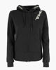 Immagine di GOLA - FELPA CON CAPPUCCIO FULL ZIP NERA DA DONNA