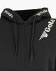 Immagine di GOLA - FELPA CON CAPPUCCIO FULL ZIP NERA DA DONNA