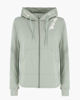 Immagine di GOLA - FELPA CON CAPPUCCIO FULL ZIP VERDE CHIARO DA DONNA