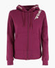Immagine di GOLA - FELPA CON CAPPUCCIO FULL ZIP PRUGNA DA DONNA