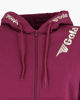 Immagine di GOLA - FELPA CON CAPPUCCIO FULL ZIP PRUGNA DA DONNA