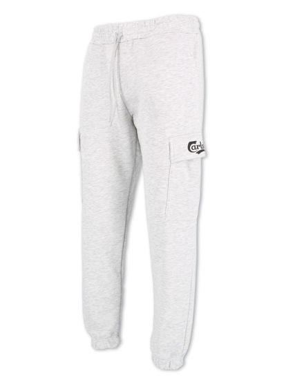 Immagine di CARLSBERG - Pantalone sportivo cargo grigio da uomo