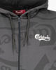 Immagine di CARLSBERG - Felpa con cappuccio full zip nera all over da uomo