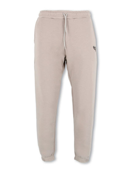 Immagine di GOLA - Pantalone felpa beige da uomo arricciati