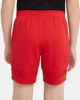 Immagine di NIKE - Pantaloni corti da bambino rossi in tessuto traspirante con logo bianco