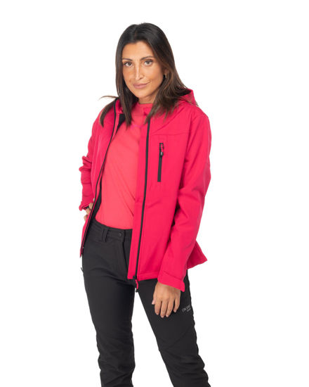 Immagine di JACKET C/CAPP.SOFTSHELL CLELIA FUXIA