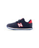 Immagine di NEW BALANCE - SNEAKERS JUNIOR  BLU E ROSSA  LIFESTYLE SYN.LTHR/TEX - DAL 28 AL 35 - PV500BD1