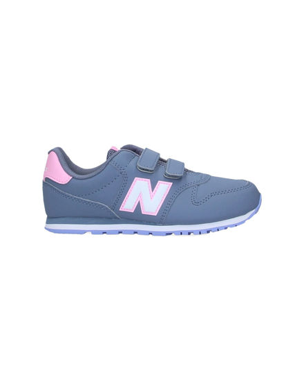 Immagine di NEW BALANCE - SNEAKERS JUNIOR GRIGIA E ROSA  LIFESTYLE SYN.LTHR/TEX - DAL 28 AL 35 - PV500BC1