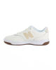 Immagine di NEW BALANCE - SNEAKERS JUNIOR BIANCA E BEIGE LIFESTYLE LEATHER SEA SALT - dal 36½ AL 41 - BBW80POR