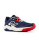 Immagine di NEW BALANCE - SNEAKERS JUNIOR BLU E BIANCA SYN/TEX GS -DAL 35½ AL 40 - GPNTRLN6