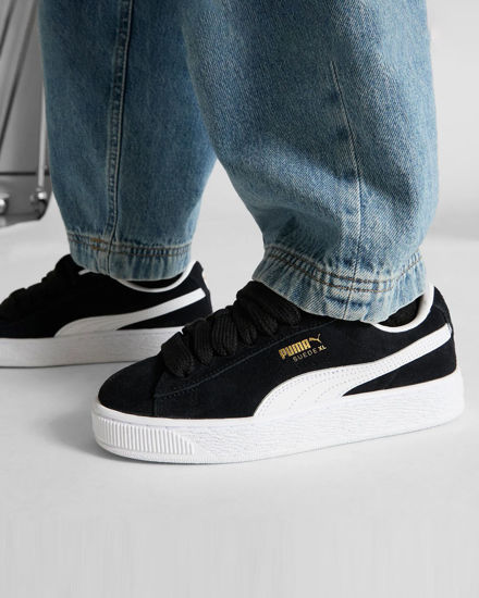 Immagine di PUMA -  SCARPA JUNIOR NERA E BIANCASUEDE XL GS DAL 36 AL 39 - 396577-02