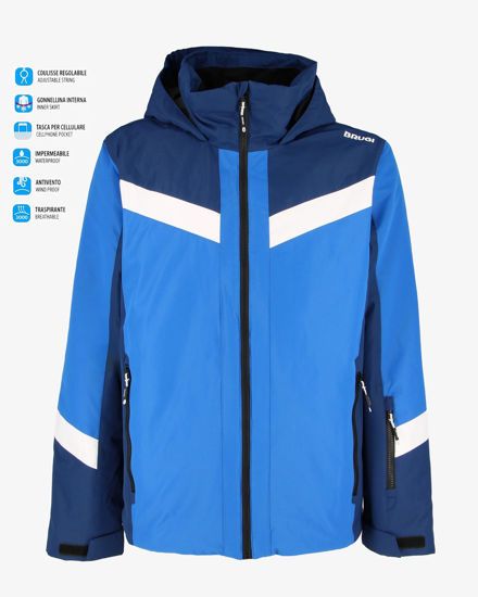 Immagine di GIACCA SCI 3000 UOMO ROYAL-BLACK