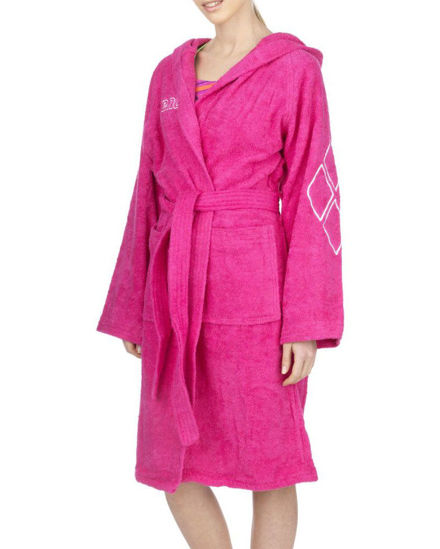 Immagine di ARENA ACCAPPATOIO ZODIACO FUXIA E BIANCO IN SPUGNA - 5002291