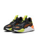 Immagine di PUMA - SNEAKERS JUNIOR  NERA, ARANCIONE E GIALLO FLUO  RS-X JR GS  DAL 36 AL 39,  395557-09
