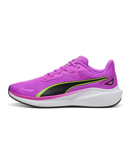 Immagine di PUMA - SCARPA DA RUNNING DONNA VIOLA, NERA E GIALLO FLUO SKYROCKET LITE  379437-34