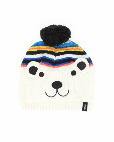 Immagine di BRUGI - CAPPELLINO BIMBO IN MAGLIA  MULTICOLOR ORSETTO  - YU4F-6435_QFY