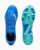 Immagine di PUMA - SCARPA DA CALCIO UOMO BLU, BIANCA E VERDE FUTURE 7 PLAY FG/AG  107939-01