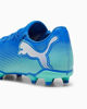 Immagine di PUMA - SCARPA DA CALCIO UOMO BLU, BIANCA E VERDE FUTURE 7 PLAY FG/AG  107939-01