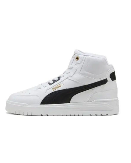 Immagine di PUMA - SNEAKERS DA UOMO BIANCA, NERA E GOLD SHUFFLE DOWNTOWN MID  , 402598-01