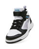 Immagine di PUMA - SNEAKERS JUNIOR NERA, BIANCA E GRIGIA REBOUND V6 MID SPACE BELLE DAL 28 AL 35,  402770-02