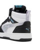 Immagine di PUMA - SNEAKERS JUNIOR NERA, BIANCA E GRIGIA REBOUND V6 MID SPACE BELLE DAL 28 AL 35,  402770-02