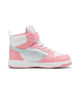 Immagine di PUMA - SNEAKERS BIMBA  BIANCA E ROSA  REBOUND V6 MID SPACE BELLE TD DAL 20 AL 27,  402769-01