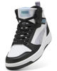 Immagine di PUMA - SNEAKERS JUNIOR BIANCA, NERA E GRIGIA REBOUND V6 MID SPACE BELLE GS,  DAL 36 AL 39, 402768-02