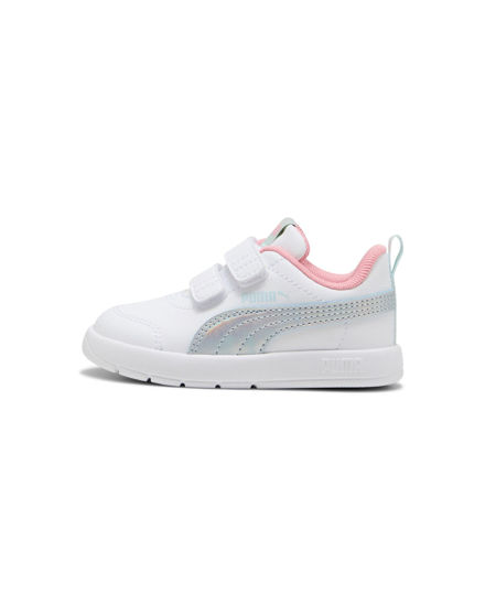 Immagine di PUMA - SNEAKERS BIMBA  BIANCA, ROSA E GRIGIA COURTFLEX V3 SPACE BELLE TD  DAL 20 AL 27,  404346-01