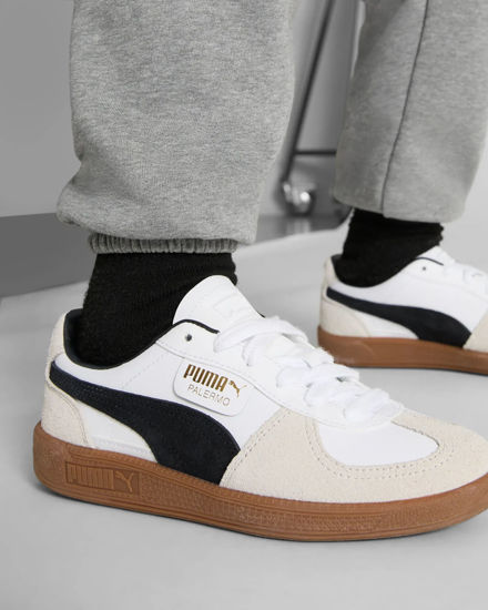 Immagine di PUMA - SNEAKERS JUNIOR BIANCA E NERA PALERMO ELEVATA LTH  397275-01