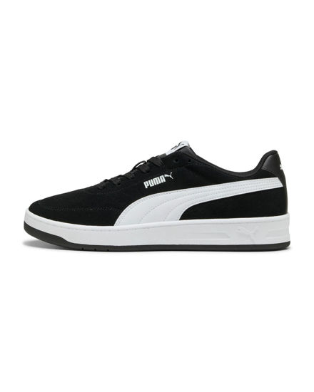 Immagine di PUMA - SNEAKERS DA UOMO NERA E BIANCA COURT CLASSIC CLEAN SD, 402680-01